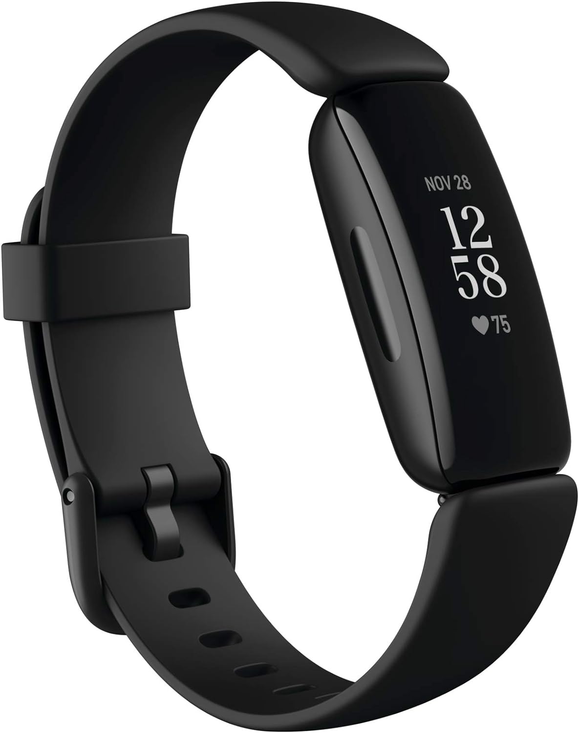 Fitbit Inspire 2, Health & Fitness Tracker With A Free 1-Year Fitbit Premium Trial, 24/7 Heart Rate & Up To 10 Days Battery, Black