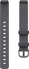 Fitbit Luxe Woven Accessory Band in Slate, Official Product, Large