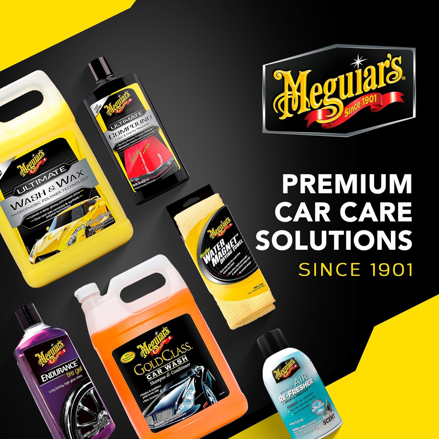 Meguiar's Car Air Freshener/Odor Eliminator 57G/2 Oz, G16402EU