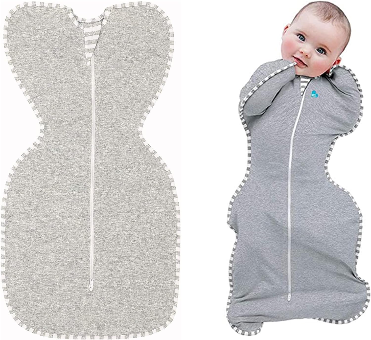 Baby Swaddle Wrap Swaddle Blanket For 0-3 Months Baby Girls And Boys Receiving Swaddling Wrap Boys Girls Ultra-Soft Newborn Sleeping Wraps for Infant Baby Gift - Grey