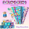 Yoawllty Toys for Girls, Mermaid Party Favors Supplies with Bracelets Rings Keychains Tattoo Stickers and Mermaid Bag (Mermaid)