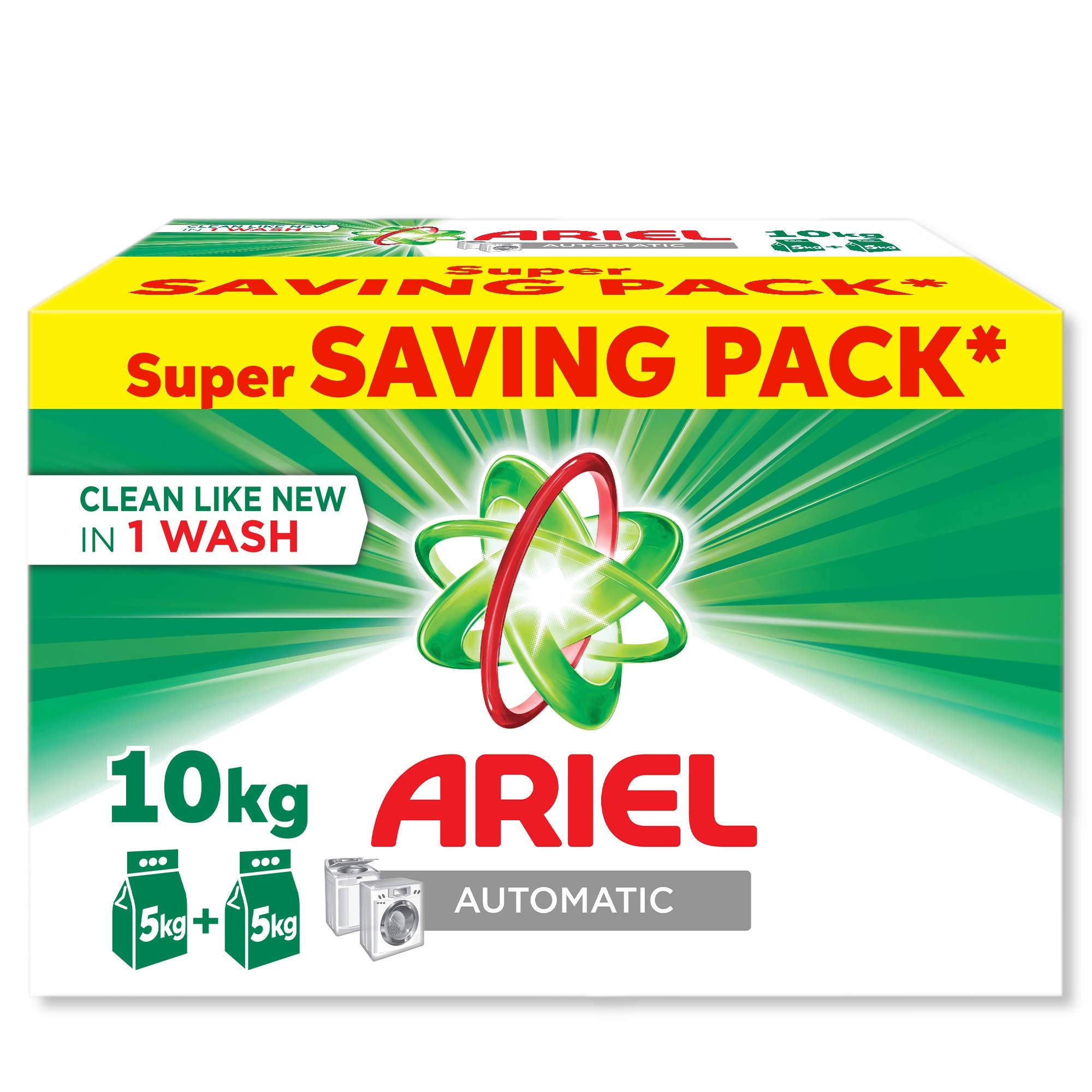 Ariel Laundry Powder Detergent Original Scent, 4 KG