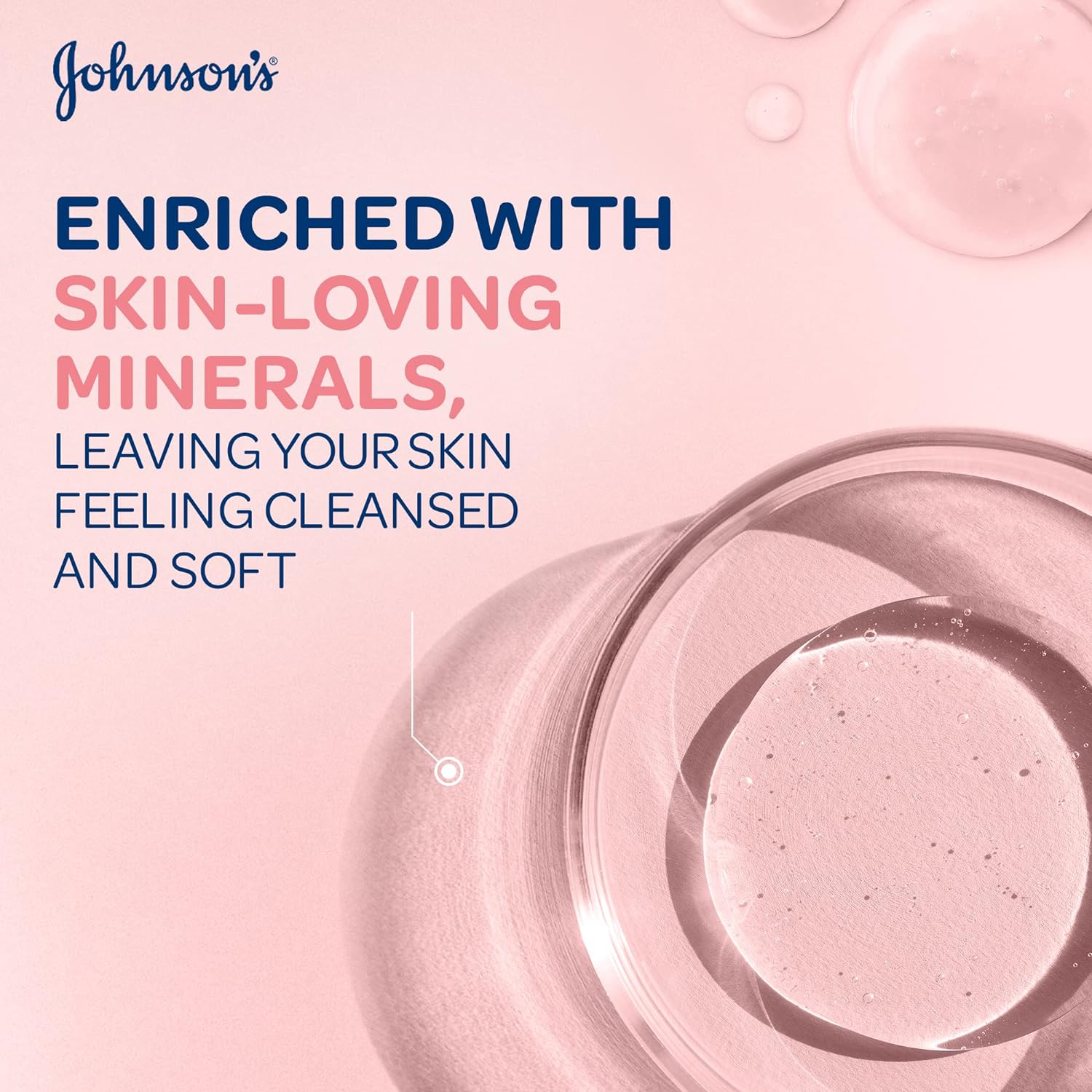 Johnson's Cleansing Facial Micellar Wipes, Refreshing, Normal Skin, Pack Of 25 Wipes