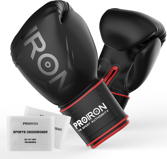 PROIRON Boxing Gloves MMA Punch Bag Training Mitts for Muay Thai, Sparring, Kickboxing, Fighting, Martial Arts, Workout Gloves 8oz, 10oz, 12oz, 14oz with Free