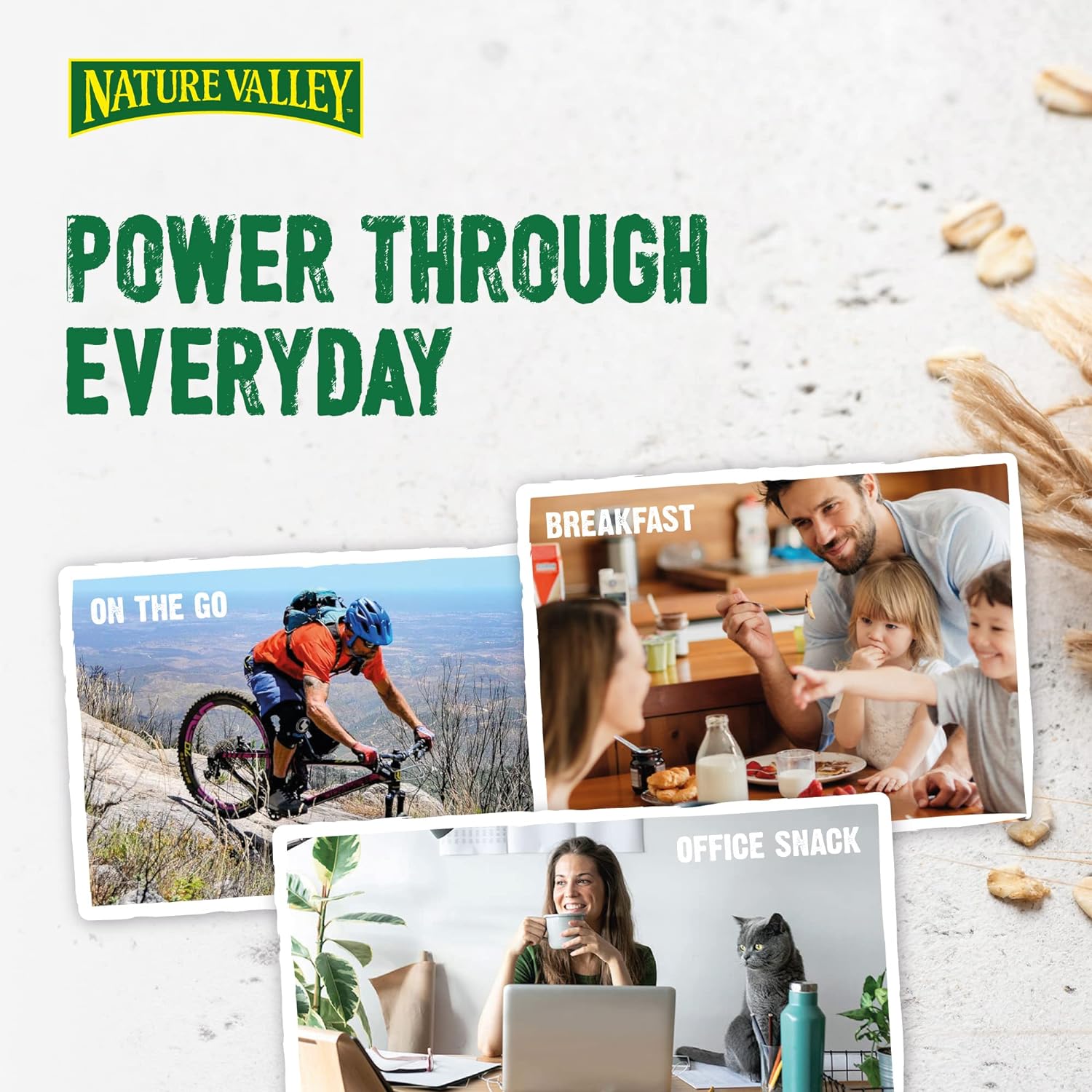 Nature Valley GRANOLA BARS OATS AND HONEY - 5x42GM