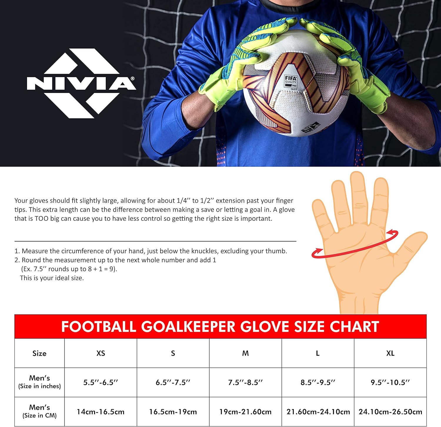 NIVIA Spider F.B G/Keeper Gloves Black