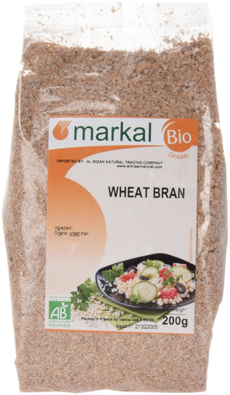 Markal 200 g Organic Wheat Bran (Brown)
