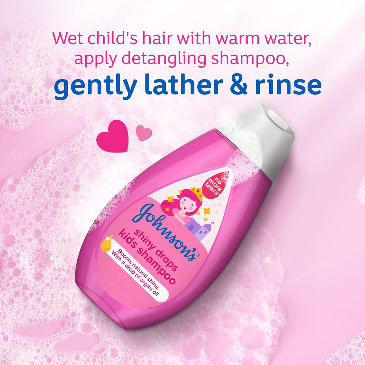 Johnson's Baby Kids Conditioner Spray - Shiny Drops, 200ml