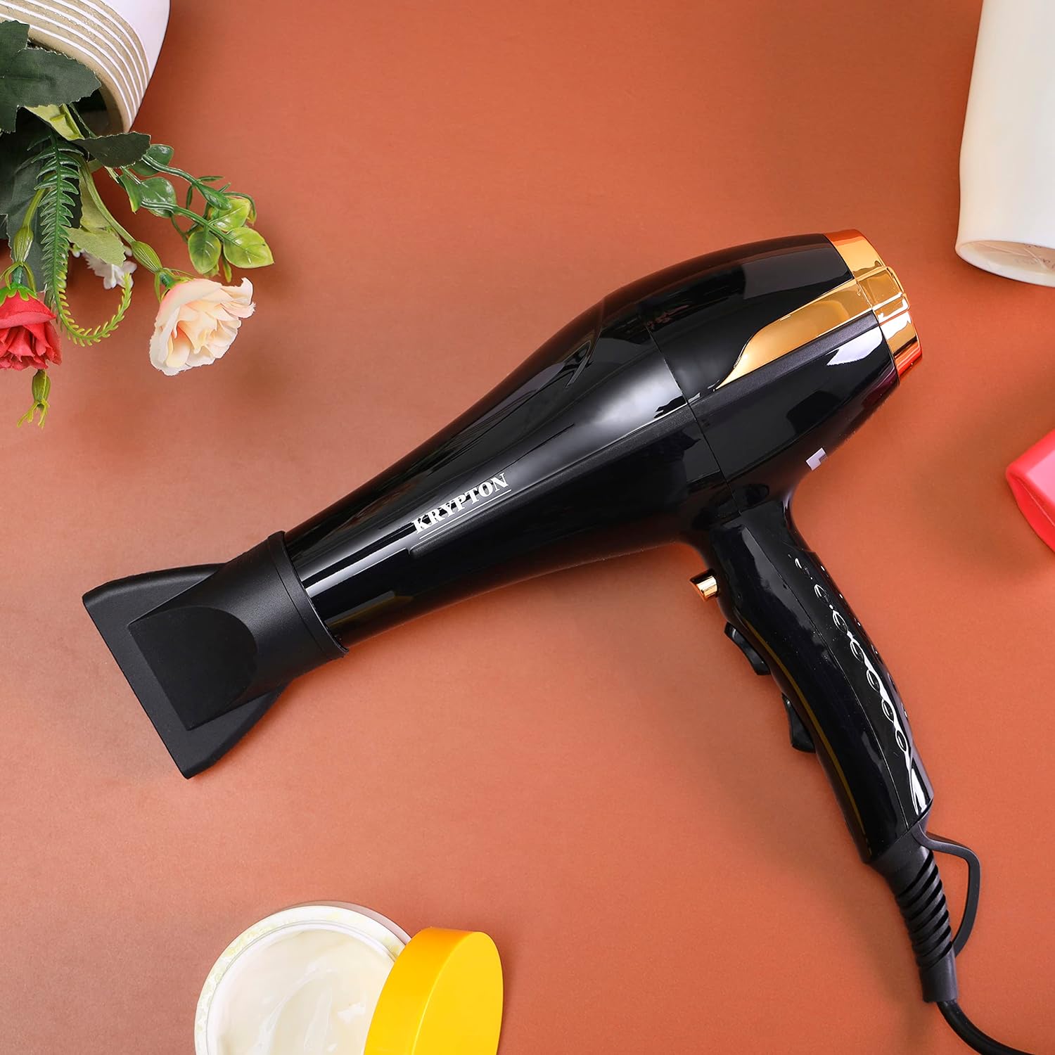 Portable Powerful 2000W Hair Dryer with 2 Speed & 3 Heat Setting Options KNH6298 Krypton