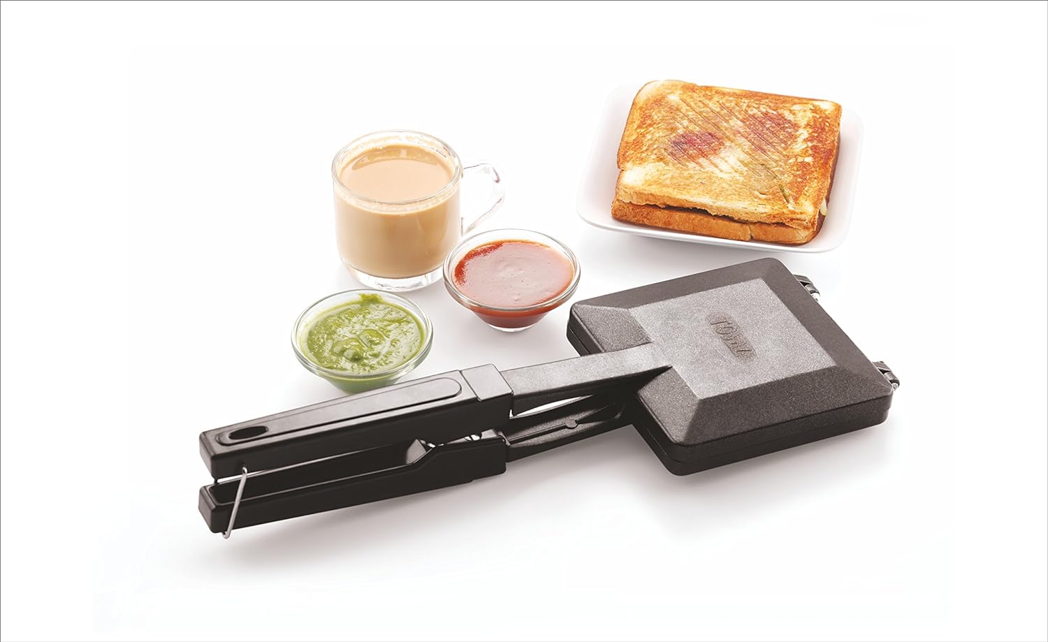Tosaa Tstsolo Solo Regular Gas Sandwich Toaster (Black),Standard,2.2x13.5x5.3 In,Pack of 1
