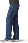 بنطال جينز واسع وطويل من تشكيلة بيرفورمانس بتصميم يوفر اقصى قدر من الراحة للرجال من لي