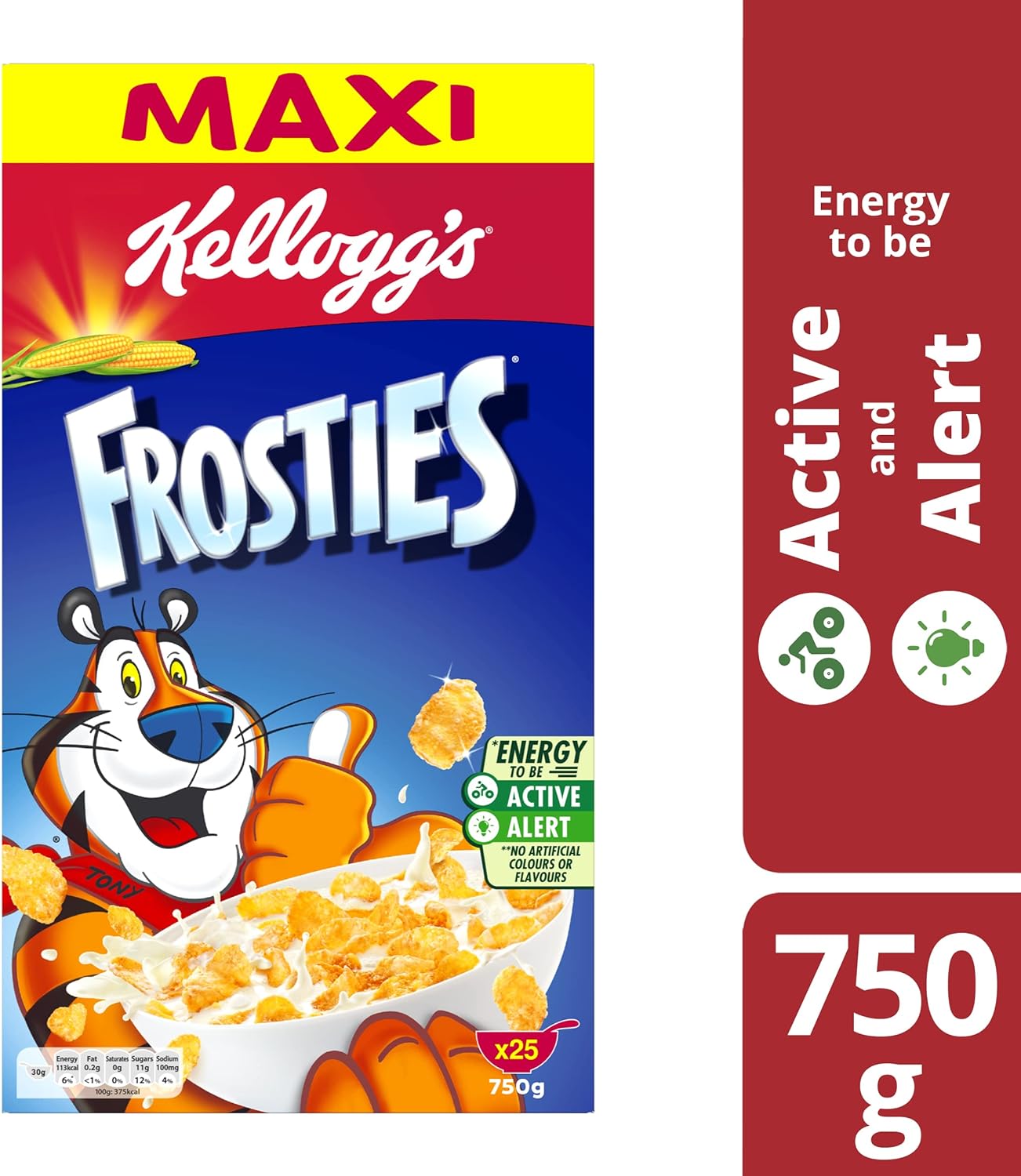 Kellogg'S Frosties, 750G, Yellow