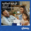 Kleenex Original Facial Tissue, 2 PLY, 10 Tissue Boxes x 76 Sheets, Soft Tissue Paper with Cotton Care for Face & Hands
