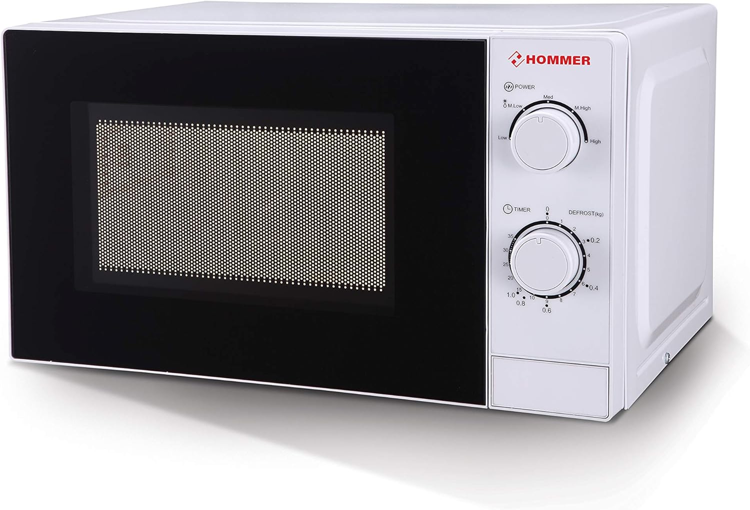 Hommer 20 Liter Mechanical Microwave Oven with Turntable| Model No HSA409-05 with 2 Years Warranty