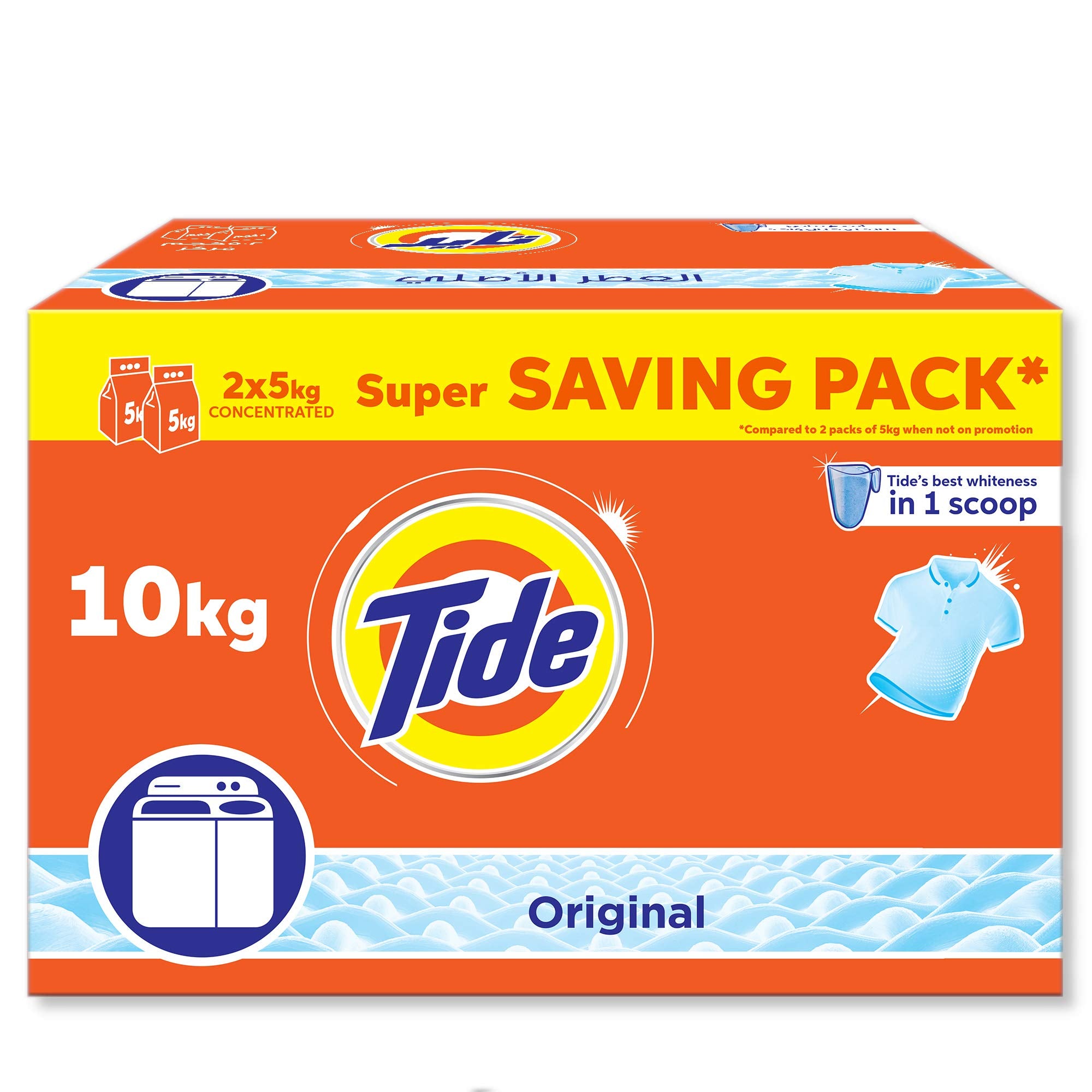 Tide Powder Detergent Box (Semi-Automatic) 10KG