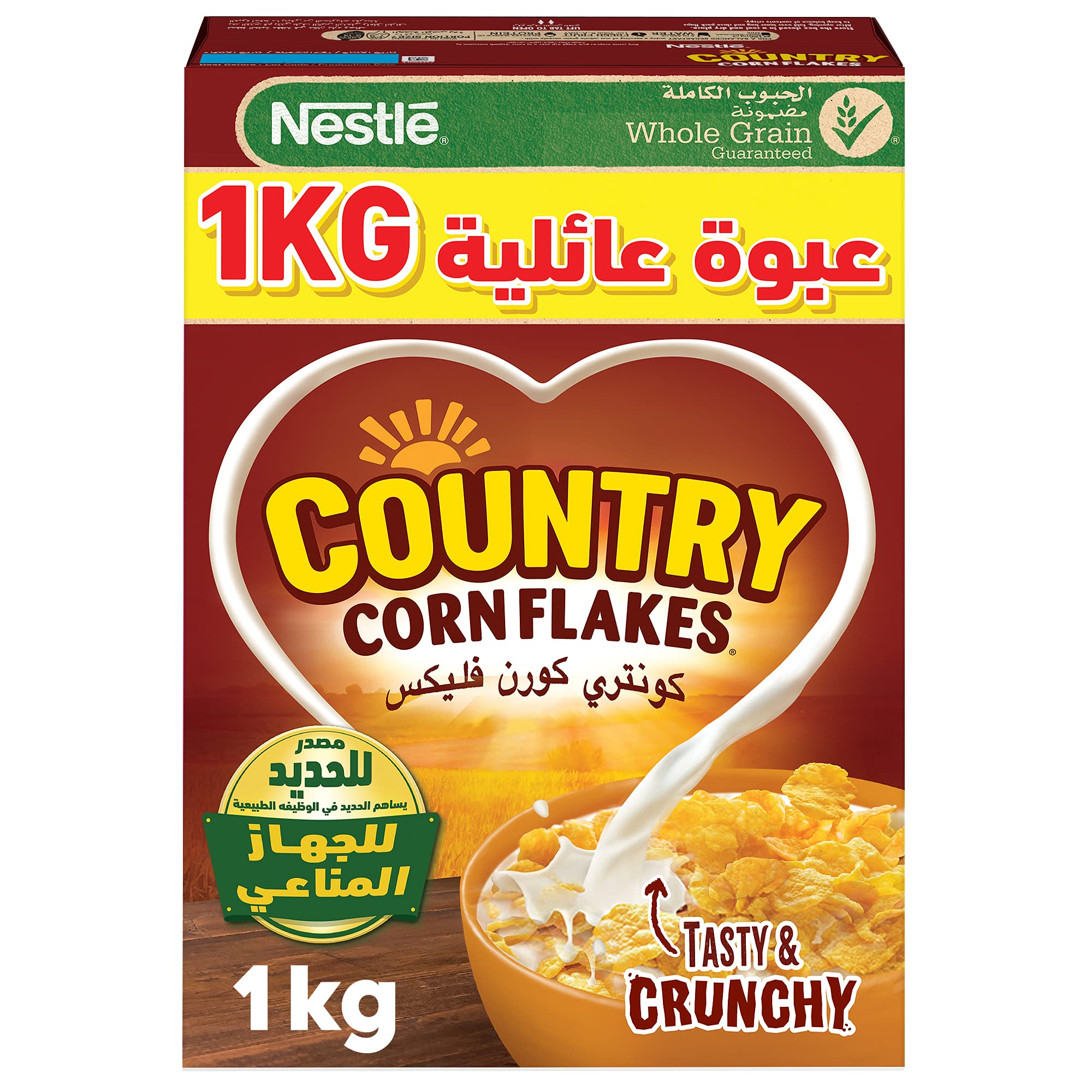 Nestle Country Corn Flakes Breakfast Cereal Pack 1kg