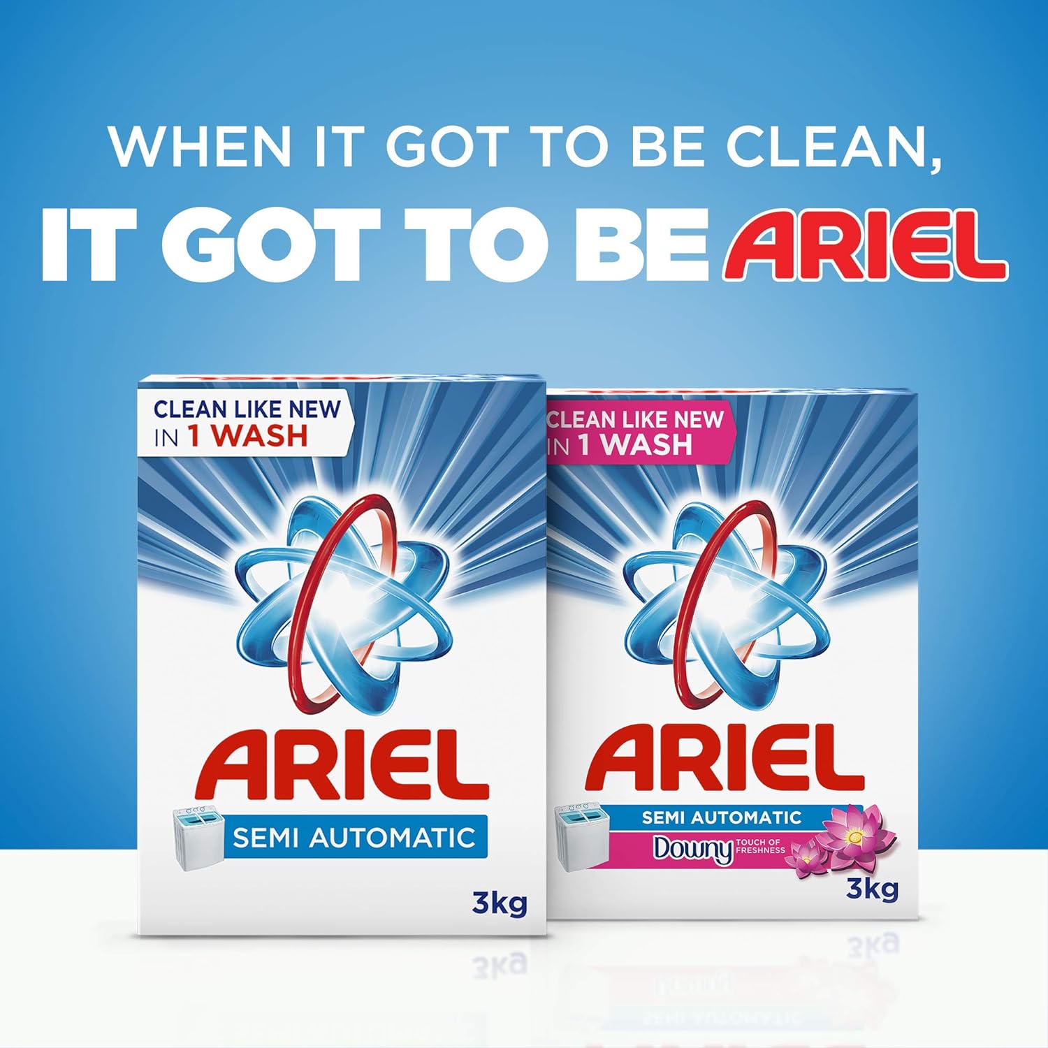 Ariel Laundry Powder Detergent Original Scent (Semi Automatic), 10 kg