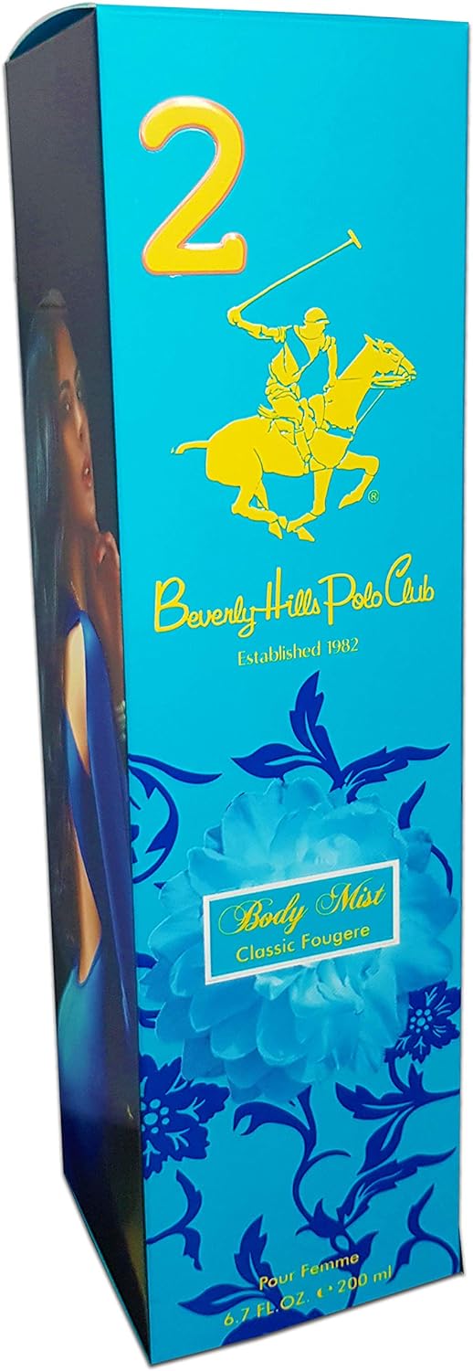 Beverly Hills Polo Club Premium Body Mist Classic Fougere No.2 (200Ml)