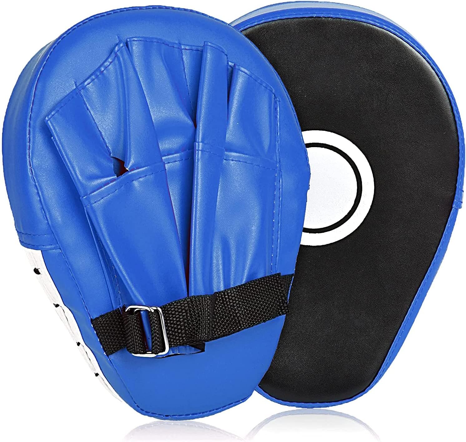 Arabest Boxing Pads - 2PCS Boxing Mitts, Curved Focus Punching Mitts, Training Boxing Target Pad for Kids and Adults, Focus Pads for Kickboxing, Karate, Muay Thai Kick, Dojo, Martial Arts