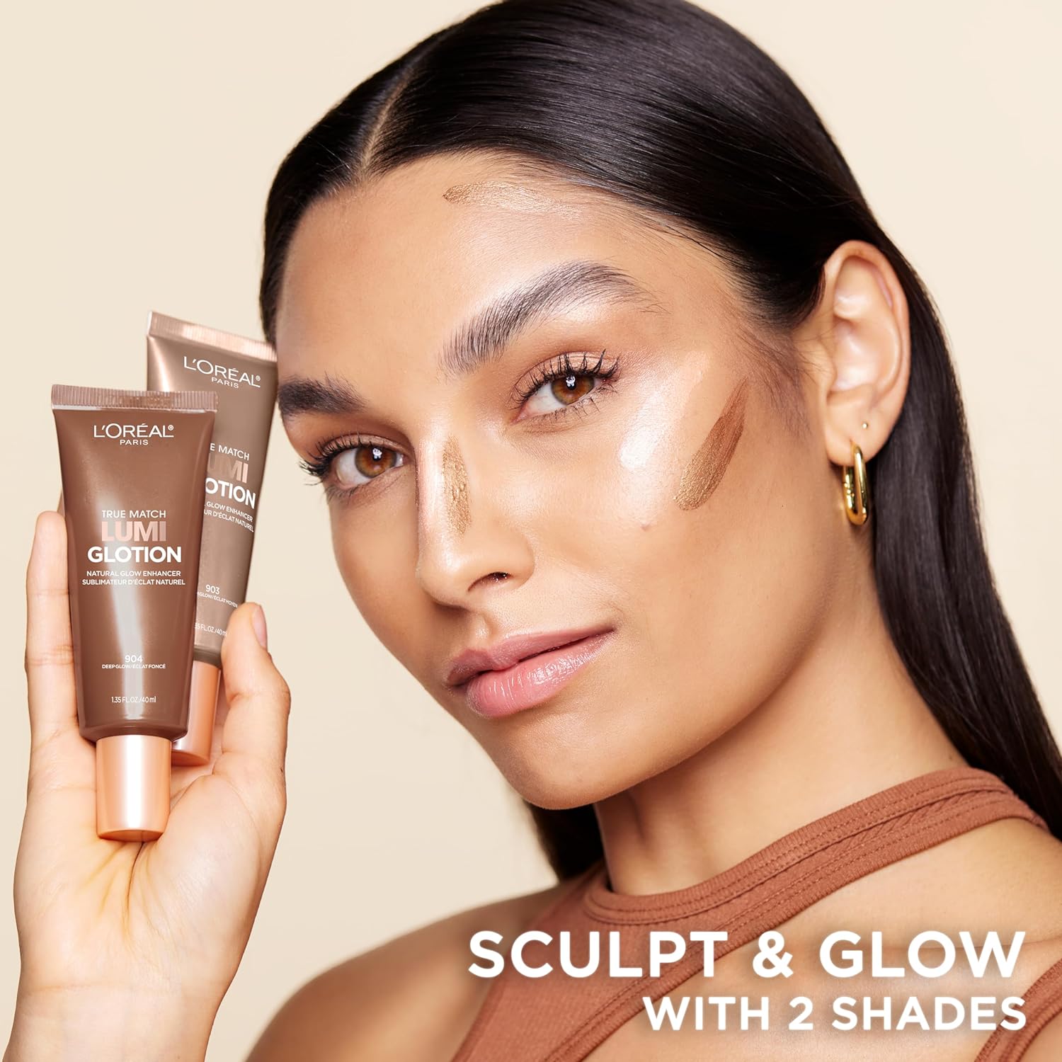 L’Oréal Paris Makeup True Match Lumi Glotion, Natural Glow Enhancer, Illuminator Highlighter Skin Tint, for an All Day Radiant Glow