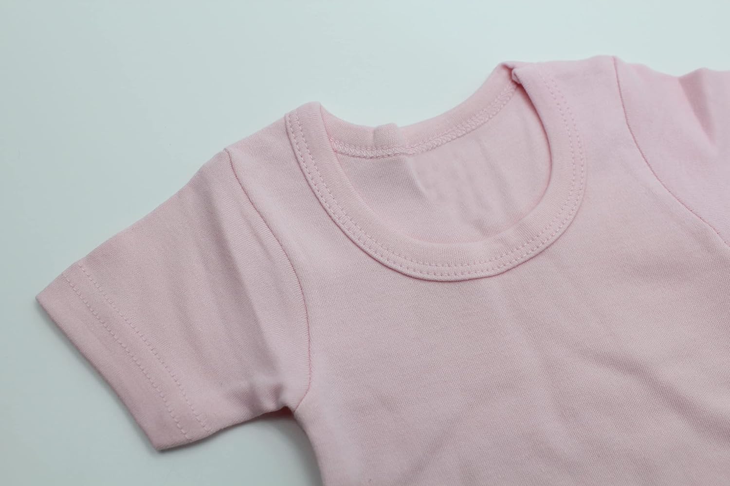 4pcs of Baby Onesie Romper Baby Bodysuit, Unisex Soft cotton fabric 100% cotton (Short Sleeve, 3-6 months)