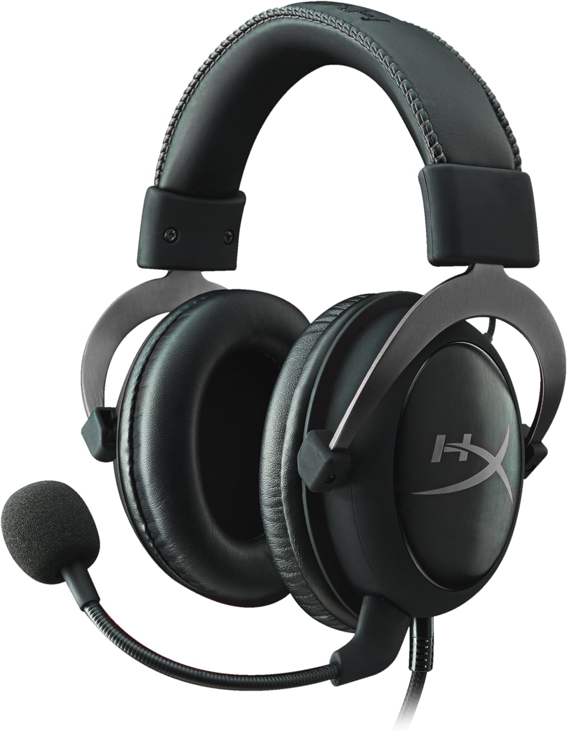 HyperX Cloud II Gaming Headset for PC & PS4 & Xbox One, Nintendo Switch, Black-Gunmetal, Wired