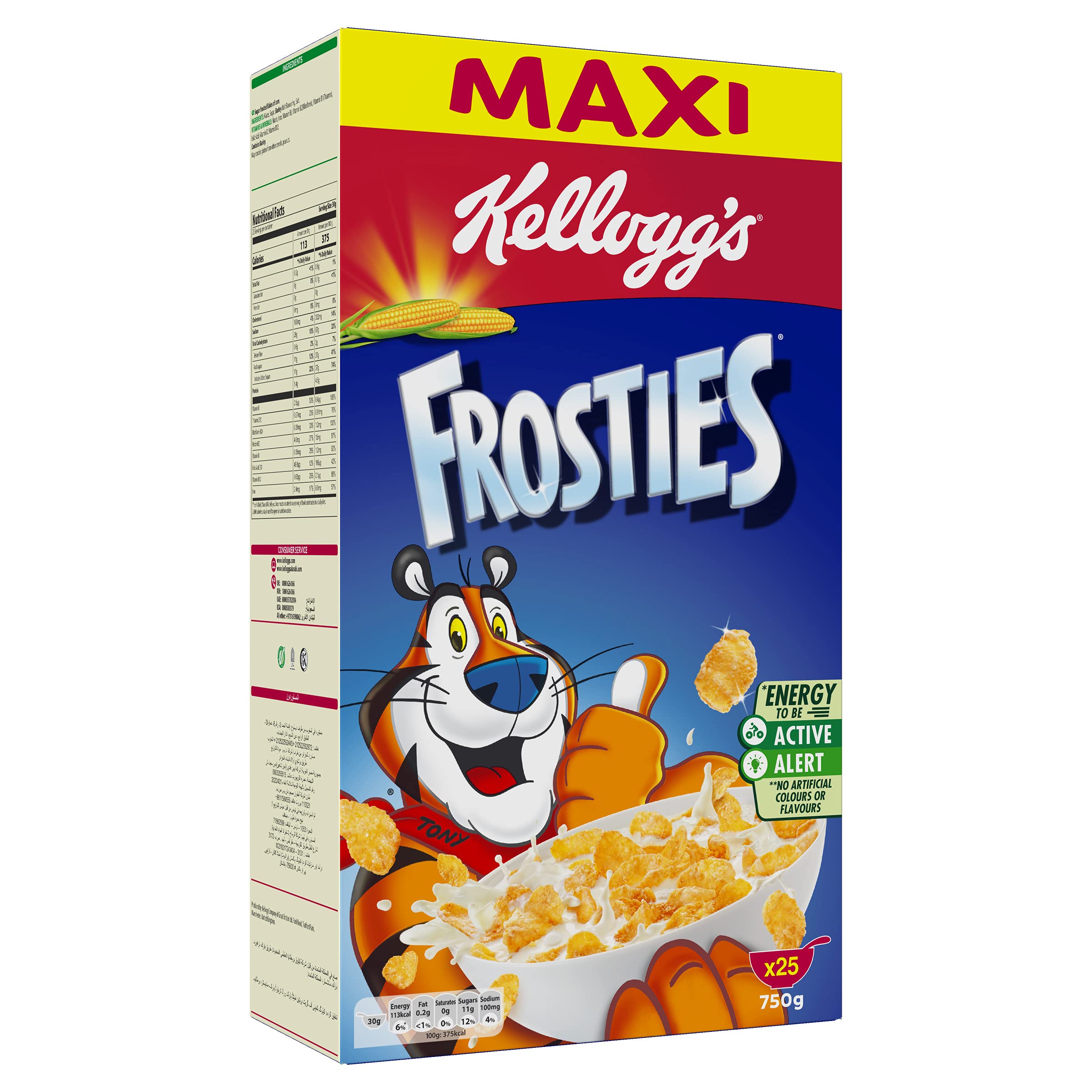 Kellogg'S Frosties, 750G, Yellow