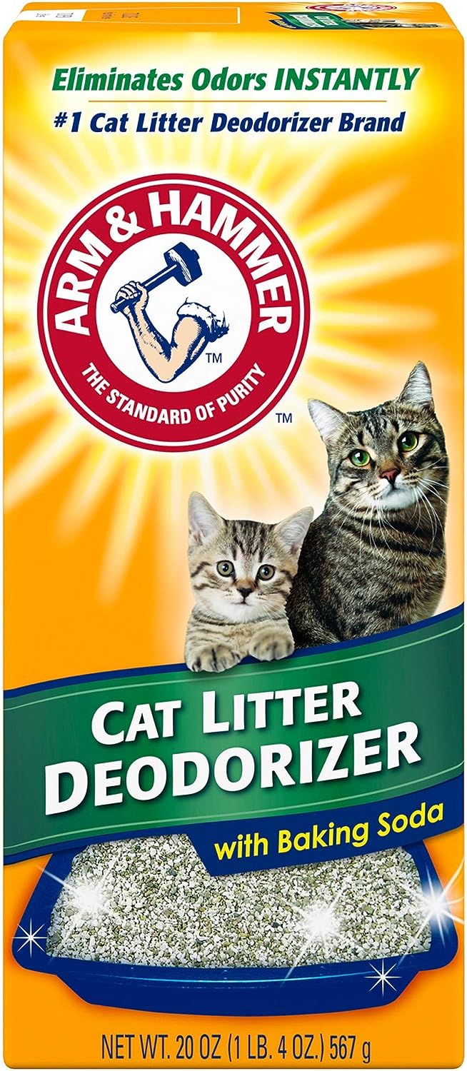 Cat litter deodorizer powder