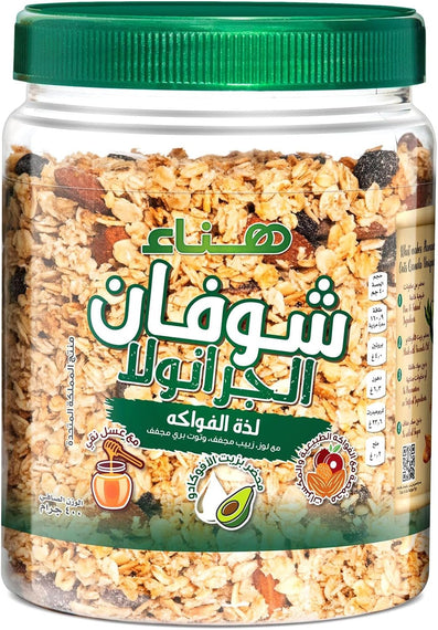 Hanaa Oats Granola Original Mix, 400 G - Pack Of 1