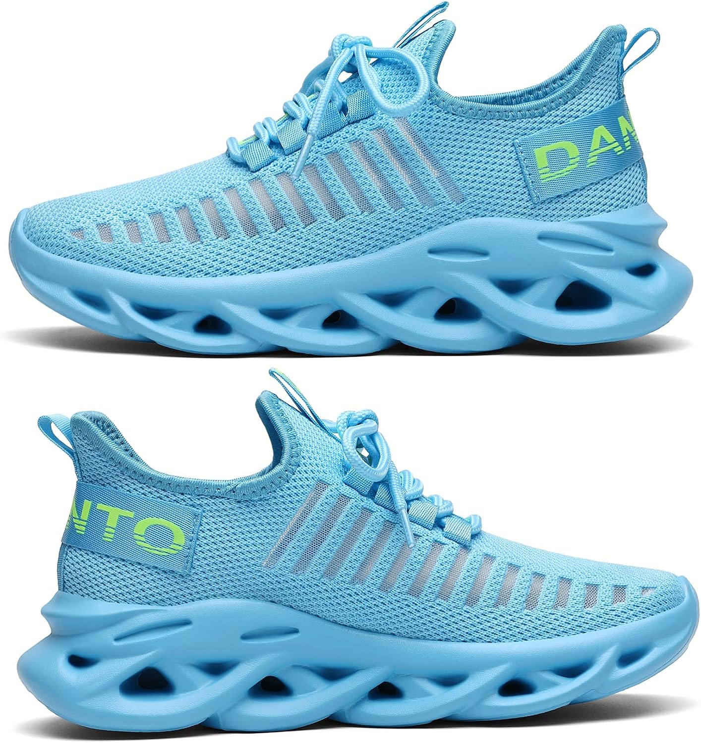 DANNTO Men Women Sneakers Lightweight Gym Fashion Shoes Breathable Walking Running Athletic Sport