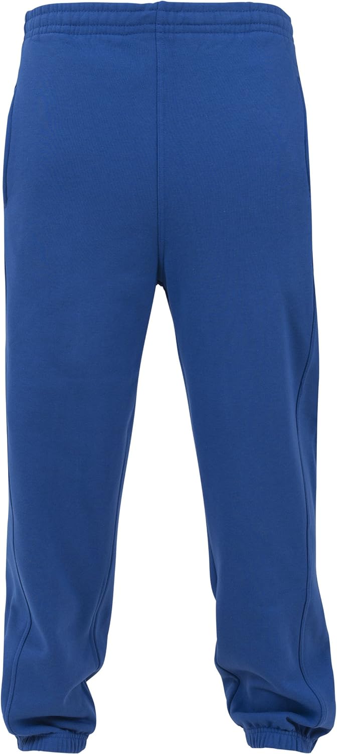 Urban Classics Mens Sweatpants TB014B Drawstring Joggers, Sport Trousers with Elastic Waist, Tracksuit Trousers with Elasticated Zipped Ankles, Loose Fit (pack of 1)