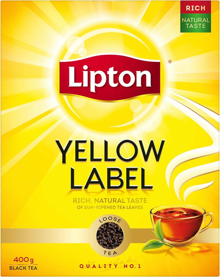 Lipton Yellow Label Black Tea Loose, 400g