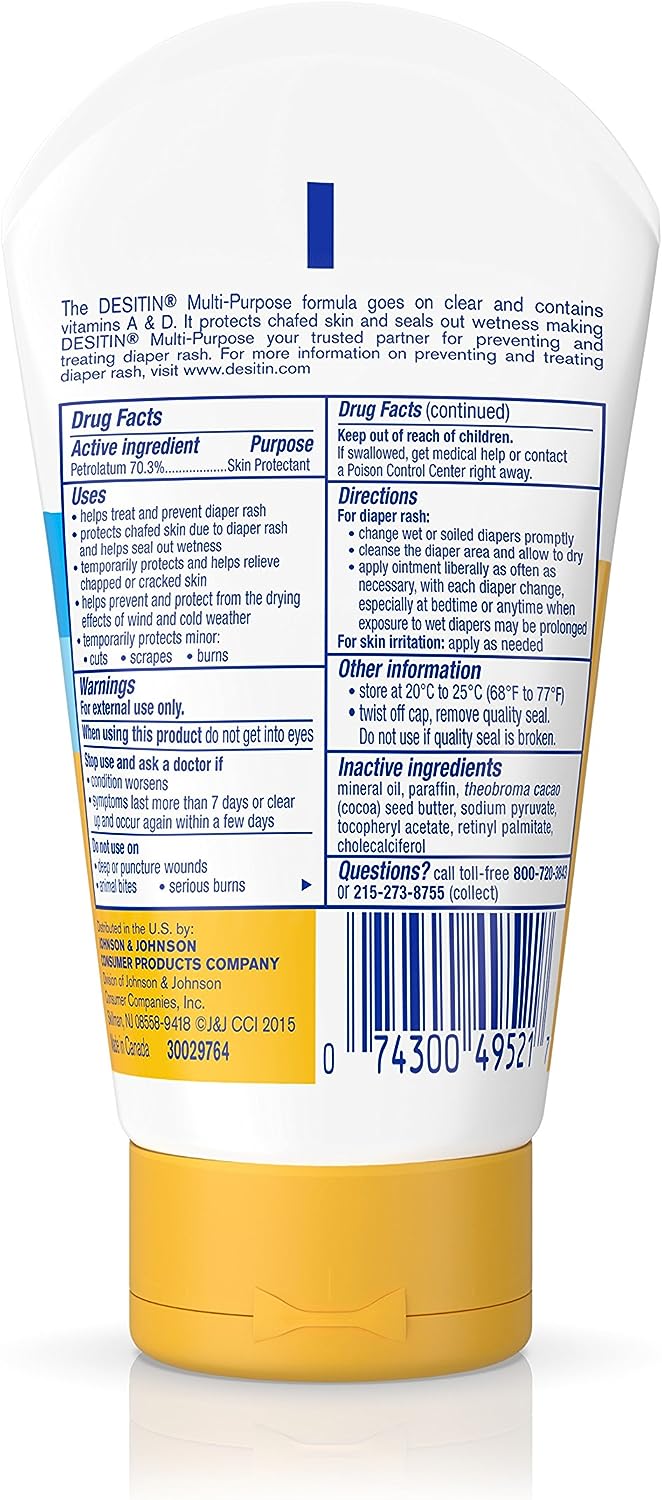 Multipurpose Baby Ointment For Nappy Rash Relief, 100ml