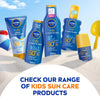 NIVEA SUN Kids Lotion, UVA & UVB Sunscreen Protection, Protect & Play Moisturizing, SPF 50+, 200ml