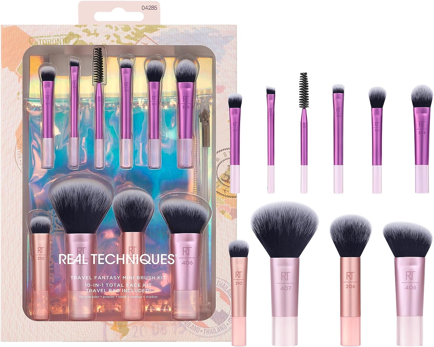 Real Techniques CH RT Travel Fantasy Mini Brush Set