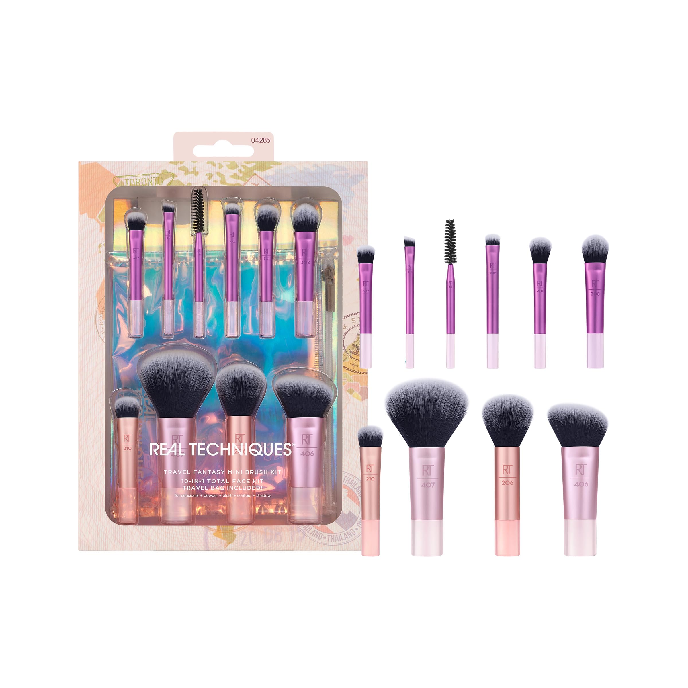 Real Techniques CH RT Travel Fantasy Mini Brush Set