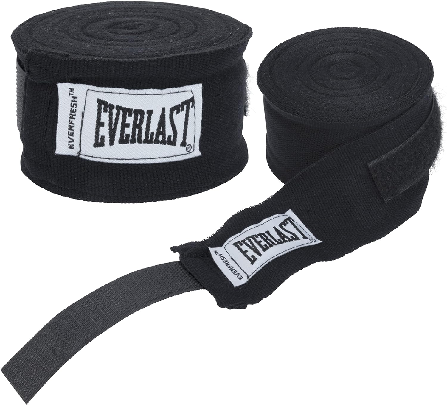 Everlast Hand Wraps Black 120 Inch (4455BP)