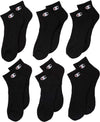 Champion Double Dry Moisture Wicking Champion Logo 6-Pack Ankle Socks