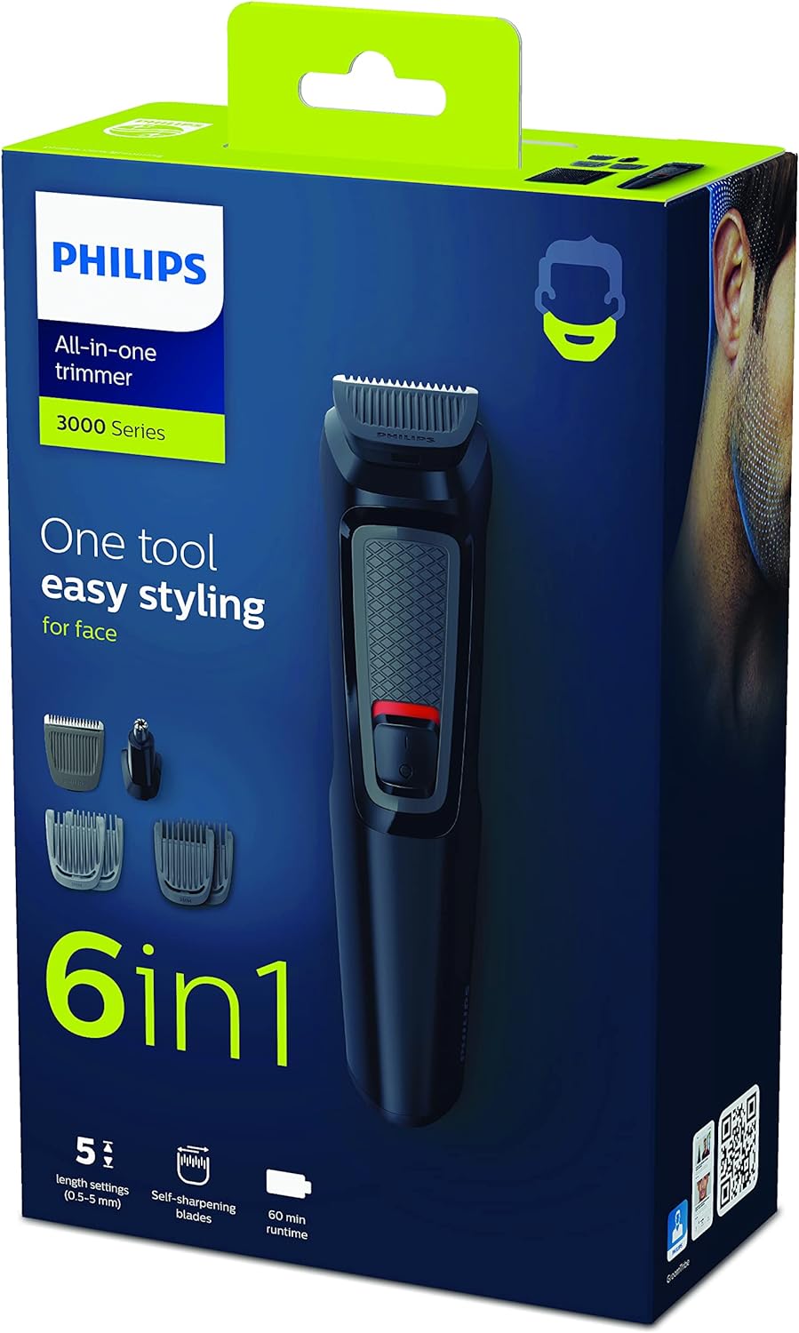 Philips Multigroom Series 7000 13-In-1, Face, Hair And Body Mg7715/13