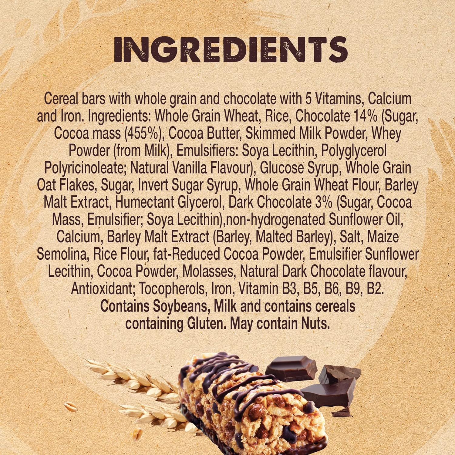 Nestle Fitness Chocolate Breakfast Cereal Bar 23.5g (6 Bars)