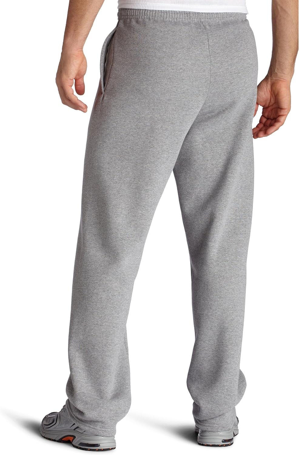 Russell Athletic Men's Dri-Power Open Bottom Sweatpants with Pockets, Navy