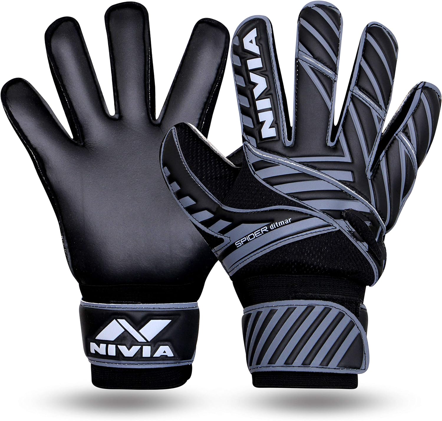 NIVIA Spider F.B G/Keeper Gloves Black