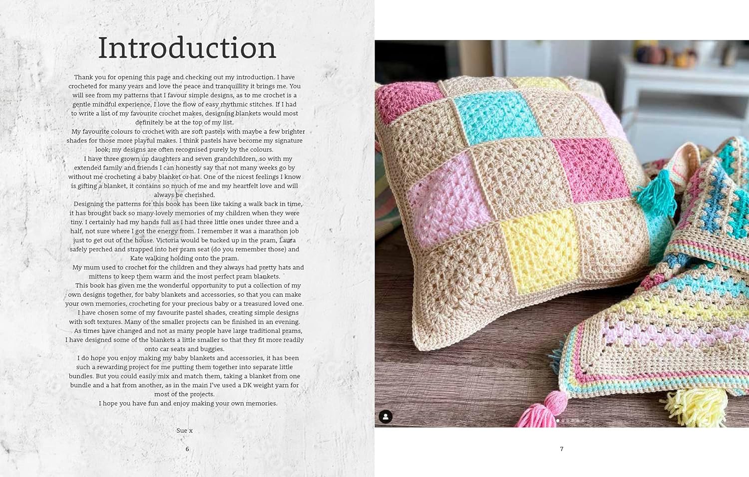 Sweet Pea Crochet: 20 beautiful baby blankets & matching gifts Paperback – 28 March 2023
