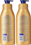 NIVEA Body Lotion Dry Skin, Cocoa Butter Vitamin E, 3x400ml