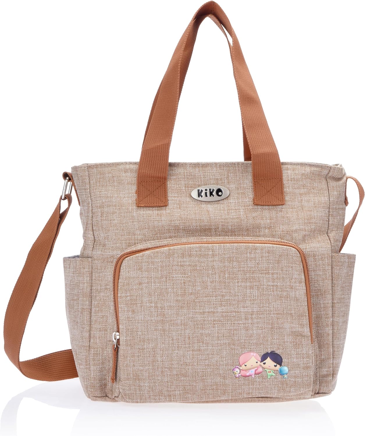 KiKo 01-11725 Luxury Mamy Diaper Bag, Beige