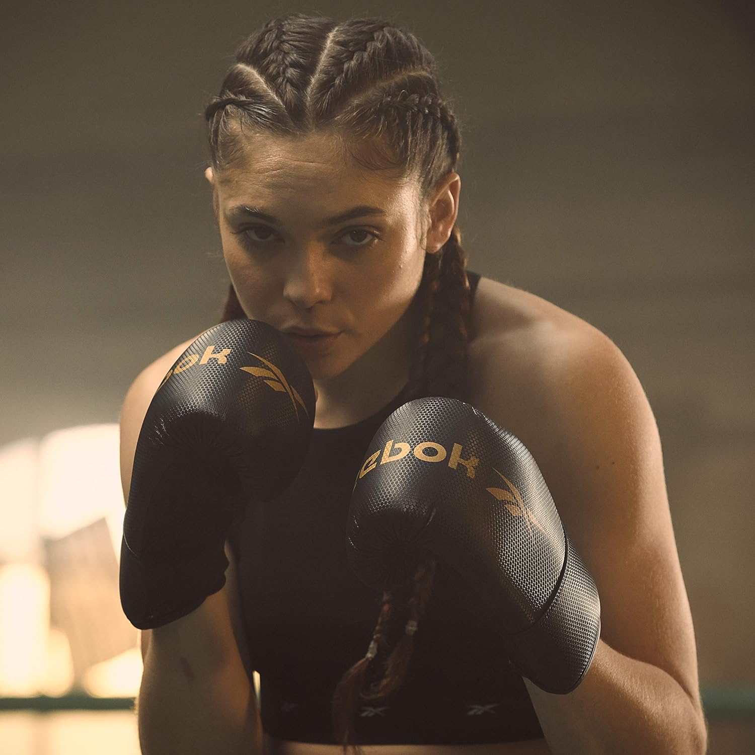 Boxing Mitts - Black/Gold